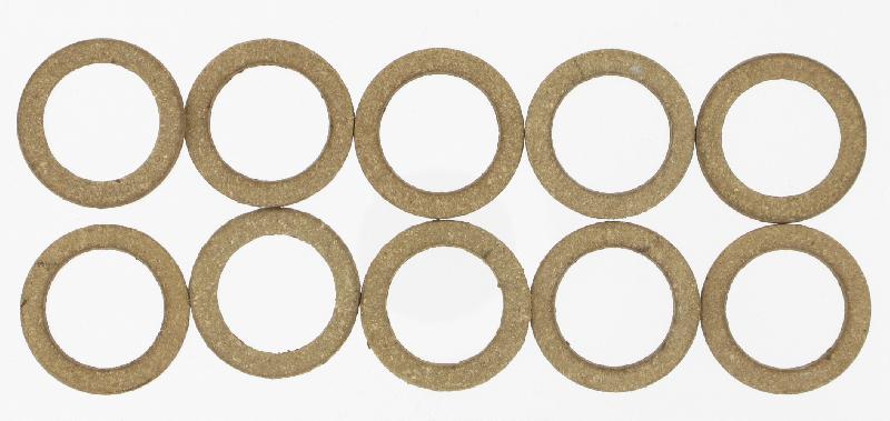 Lot de 15 joints plats en cuir COMAP - résistants au gel - pour l'eau_0