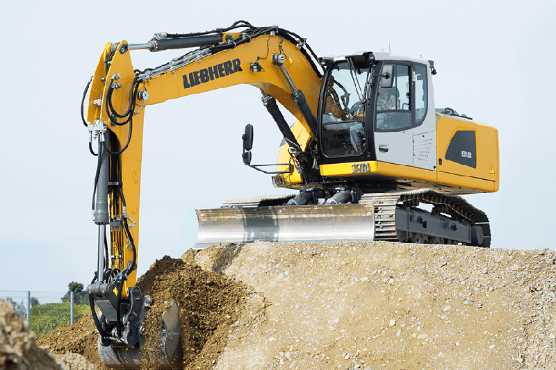 Pelle sur chenilles Liebherr R 918_0