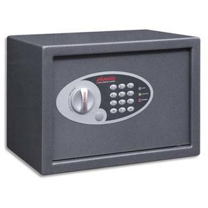 Phoenix coffre-fort de sécurité vela 17 litres, serrure électronique, sans fente - dim l35 x h25 x p25 cm_0