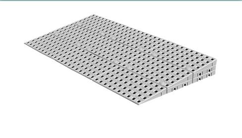 RAMPE D'ACCÈS POUR PMR (75 À  100 CM) KIT 4_0