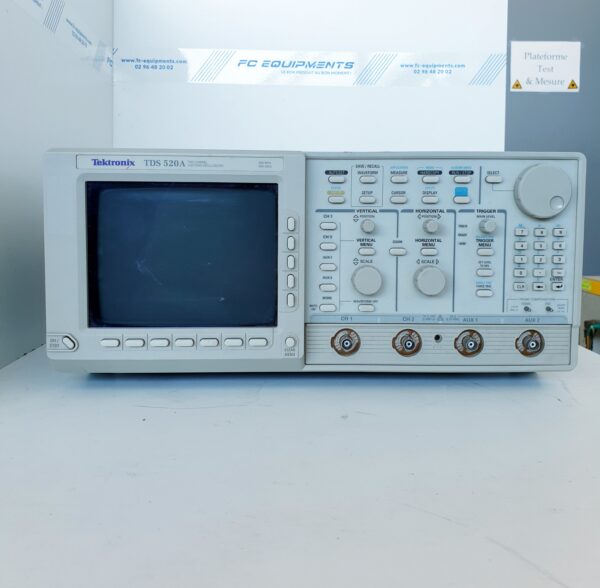 Tds520a - oscilloscope numerique - tektronix - 500 mhz - 2 ch_0