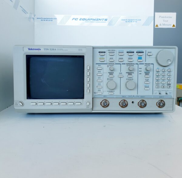 Tds520a - Oscilloscope numérique Tektronix - 500 MHz - 2 CH - 500 MSa/s - 15 kpts_0