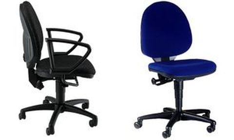 TOPSTAR PROFI - Chaise pivotante de bureau TOP PRO 1 - Dossier ergonomique avec soutien lombaire et réglage de hauteur_0