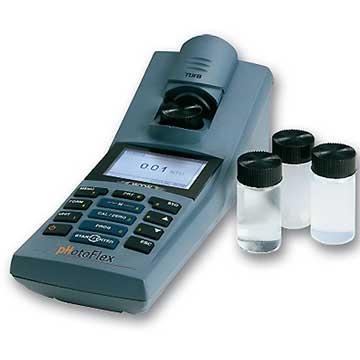 Appareil portable tout-en-un pour mesures de pH, turbidité et photométrie - pHotoFlex® Turb avec source infrarouge conforme norme DIN 27027/ISO 7027_0