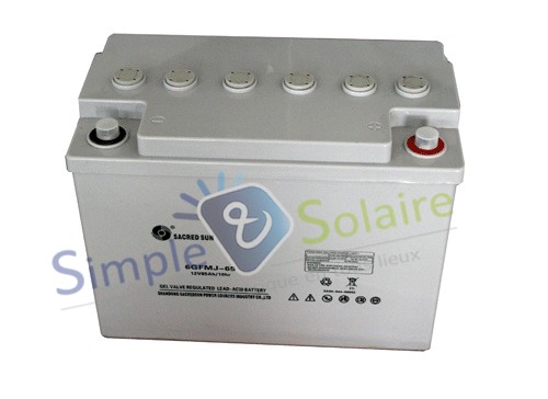 Batterie solaire Sacred Sun - 2V et 12V GEL sans entretien, technologie pour énergie renouvelable_0
