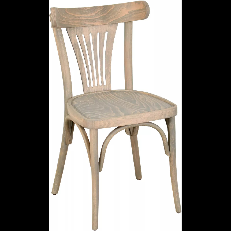 Chaise de restaurant PALMETTE - hêtre bois courbé - bistrot vintage_0