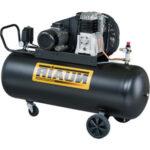 Compresseur d'air à piston NUAIR - 200 litres - 3 CV - modèle 11572500 - professionnel à courroie_0