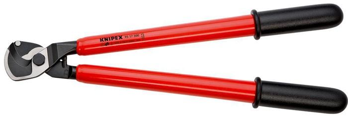 Coupe-câble isolé VDE 1000V - longueur 500 mm - tête polie - KNIPEX_0