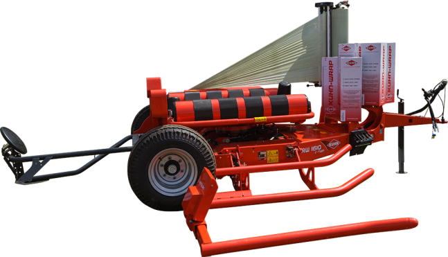 Enrubanneuse auto-chargeuse KUHN RW 1610 M - balles rondes jusqu'à 1200 kg et 150 cm de diamètre_0