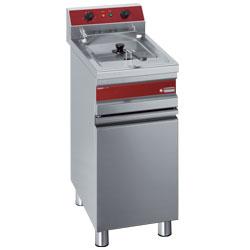 Friteuse électrique 1 cuve 14 litres sur armoire - modèle F14E/M - Fryers Line_0