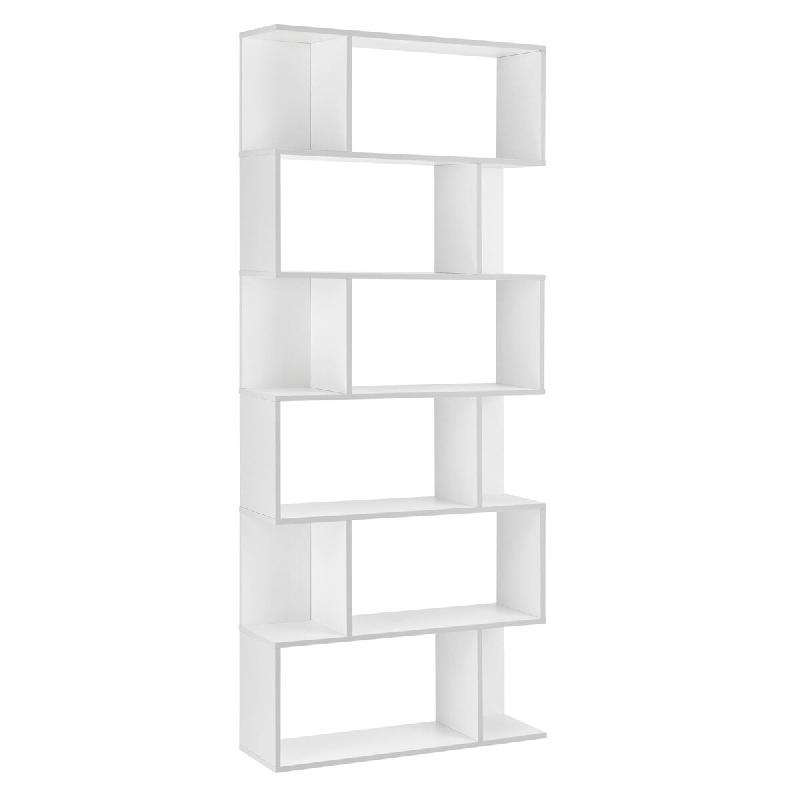 Helloshop26 - Étagère jusqu'à 8 kg charge par compartiment 192 cm blanc  03_0004687 - 3000560199784_0