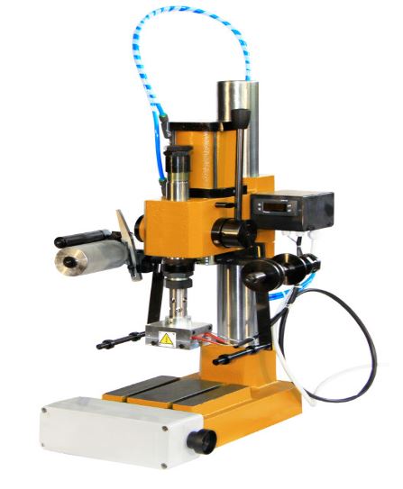 Machine pneumatique de marquage à chaud - commande bi-manuelle avec transfert de couleur S2CB_0