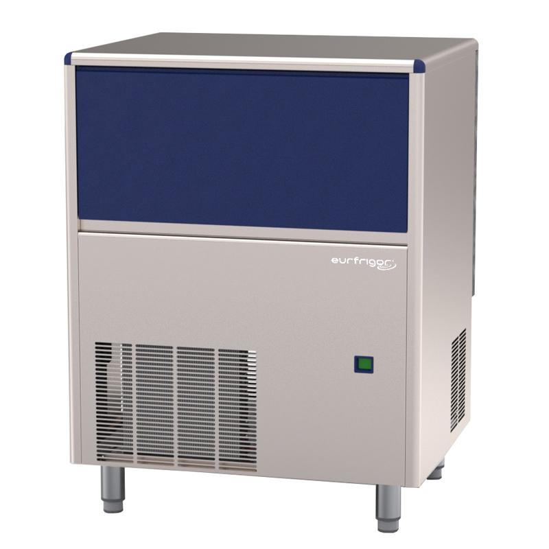 Machine à glaçons pleins professionnelle avec condenseur à air avec réserve système à aspersion prod / h 68 kg - MGECP70A_0