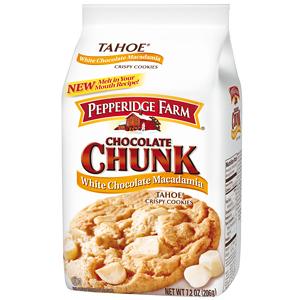 PEPPERIDGE FARM COOKIES AU CHOCOLAT BLANC ET NOIX DE MACADAMIA 204 G_0