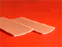 Porte-étiquettes adhésif plat cumulable réf. 24 - transparent ou fond de couleur avec adhésif double face de 9 mm_0