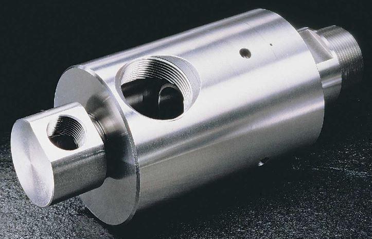 Raccord rotatif série 5000 - moyenne vitesse, 1 ou 2 voies, en inox, pour fluides variés_0