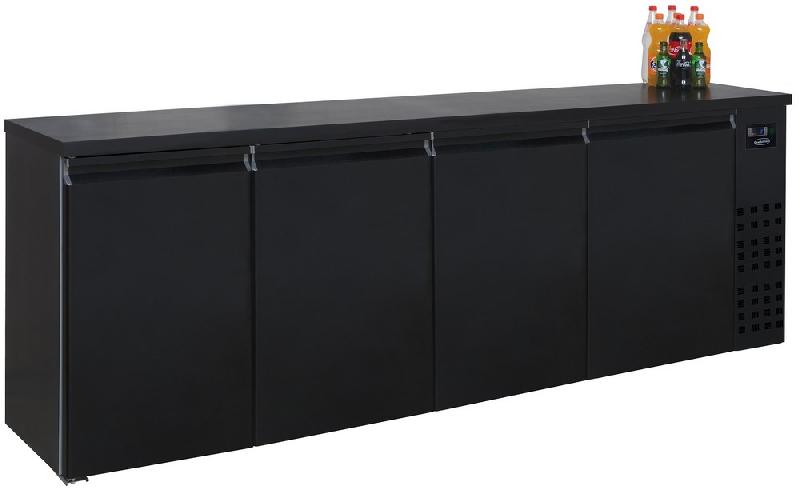 Réfrigérateur de bar noir 4 portes - 7489.5280_0
