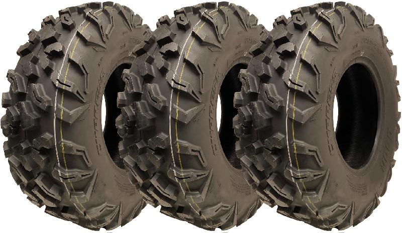 27x9.00-12 (225/80-12) 8ply ATV Tyres P0358 OBOR Cypress 71J Off Road (Set of 3)_0