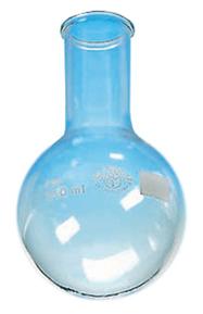 BALLONS FOND ROND COL LONG éTROIT EN VERRE BOROSILICATé 3.3