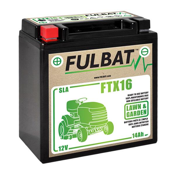 Batterie motoculture Gel YTX16 / YTX16-BS 12V 14Ah - Fulbat - Haute performance et fiabilité_0