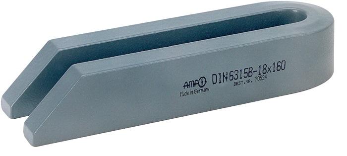 Bride à  fourche DIN 6315B largeur de la fente 6,6 mm longueur 60 mm pour vis de serrage M6 AMF_0