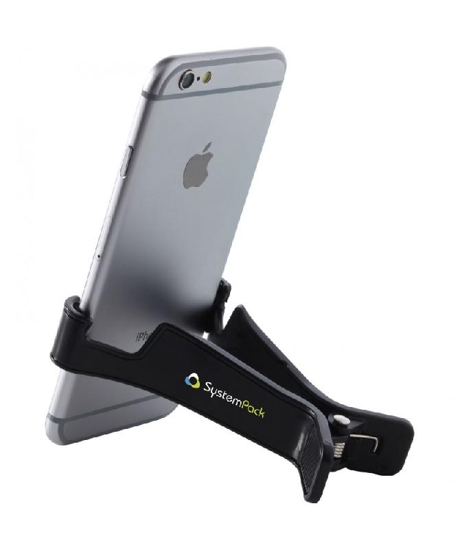 Porte-clip Arrière Décoratif Pour Téléphone - Multicolore Avec Strass - Support Inclus