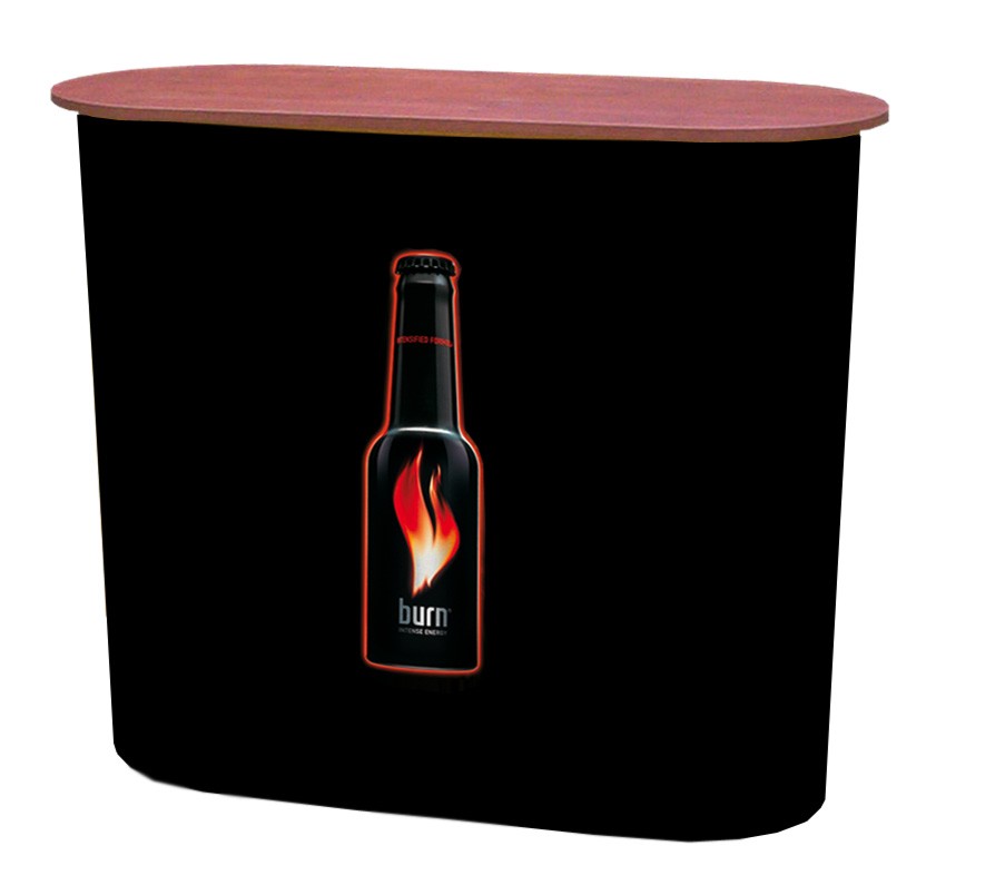Comptoir prestige - Stand promotionnel ExStand - Solide et personnalisable - 120x90x50 cm_0