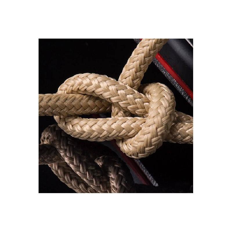 Cordage dériveur & croisière Braidline - Cousin Trestec - Beige - Ø 14 mm - Double tresse polyester_0