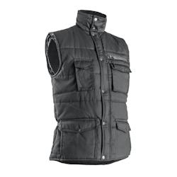 Coverguard - Gilet de travail chaud sans manches en coton et polyester noir POLENA Noir Taille S - S noir 3435245507811_0