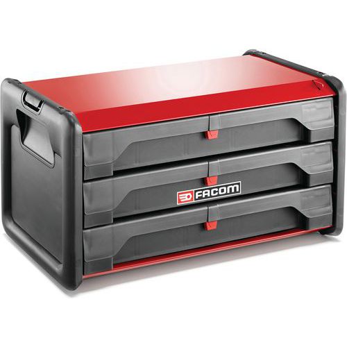 FAMEX 723-47 Boîte à outils complete malette à outils valise coffret  outillage