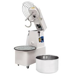 Mastro Pétrin à Spirale Sur Roues, 35 Kg/41 Litres, 1 Vitesse, Avec Minuteur Et Cuve Détachable - 0651637186706_0
