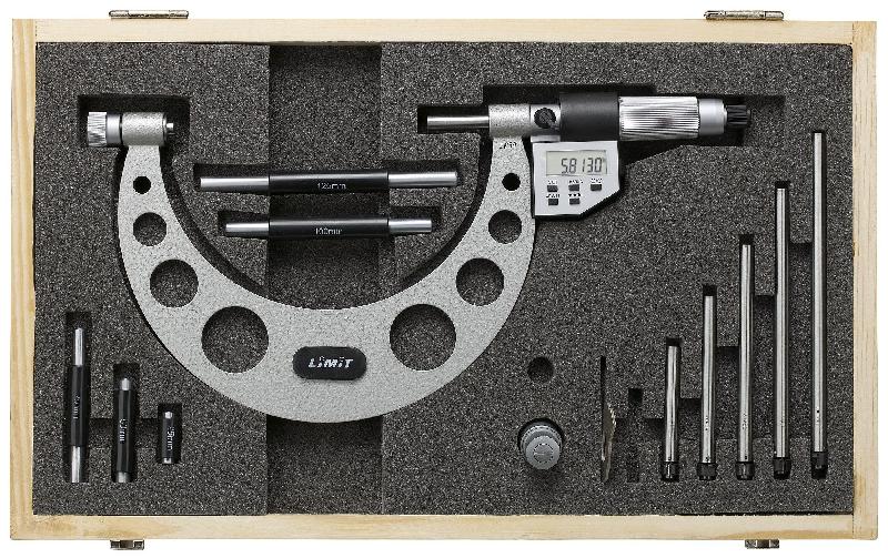 Jeu De 4 Micromètres Extérieurs 0-100mm - Précision 0.01mm - Pour Mesures Précises