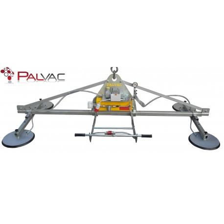 Palonnier à ventouses 4 ventouses Ø 310 mm - Capacité 600 Kg - Alimentation pneumatique, électrique ou à batterie_0