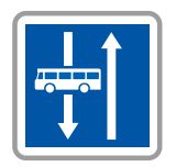 Panneau de signalisation indication de conditions particulières de circulation - C24aex.4_0