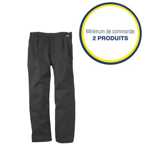 PANTALON DE CUISINE HOMME NOIR T.36