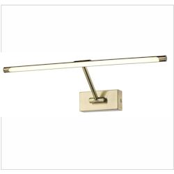 Papuq Applique murale LED 8 W, lumière chaude 3000 K, bronze vieilli 48 cm, style traditionnel et élégant, articulée et orientable. - bronze acier_0