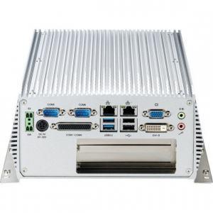 PC Fanless industriel Intel® Core™ i5/i3 3ème génération avec 1 slot PCI + 1 slot PCIeX4 - Référence: NISE3600P2E_0