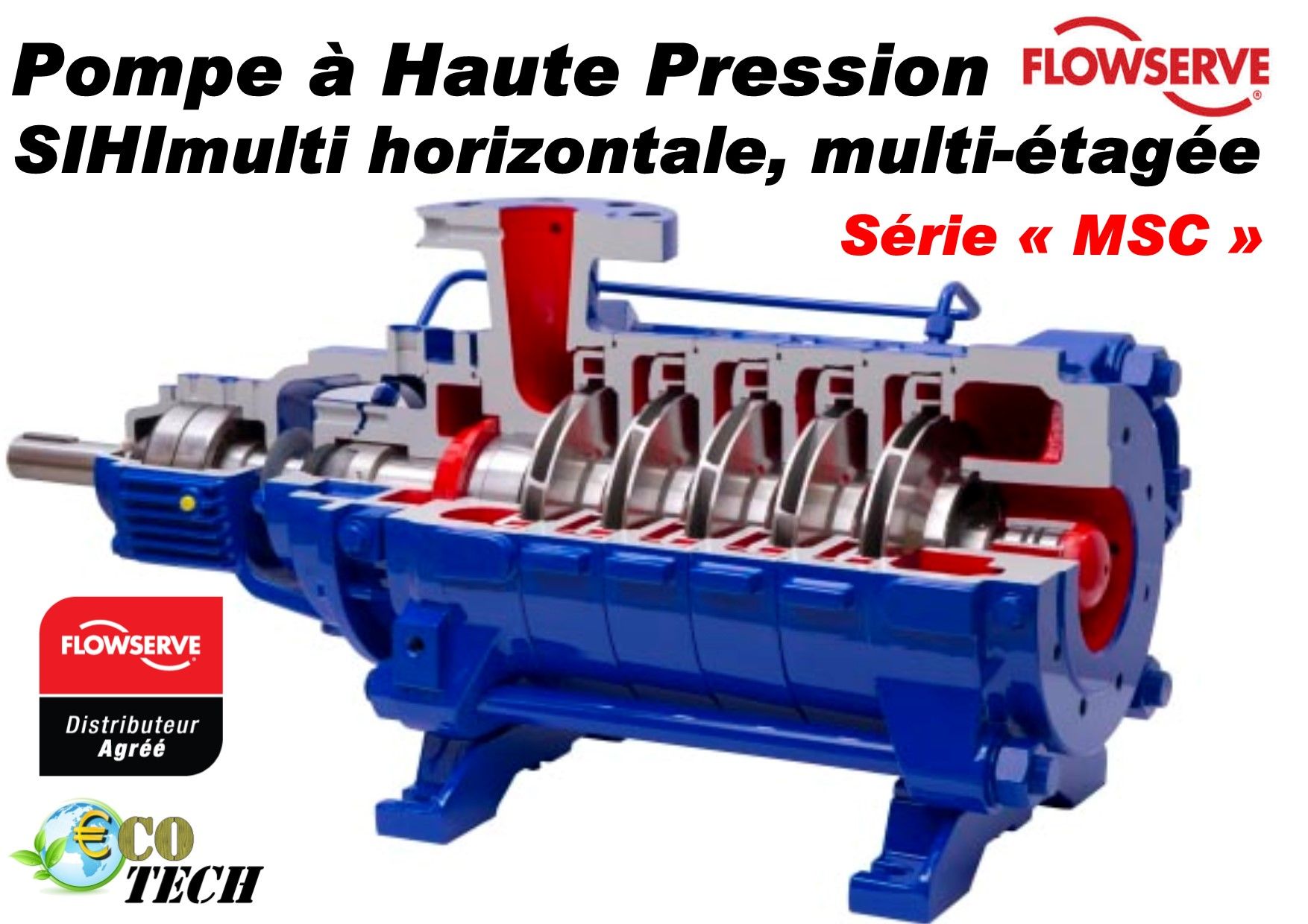 Pompe haute pression  sihimulti msc de flowserve sihi distributeur normandie_0