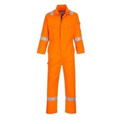 Portwest - Combinaison de travail résistante à la flamme BIZFLAME ULTRA Orange Taille M - M orange 5036108281367_0