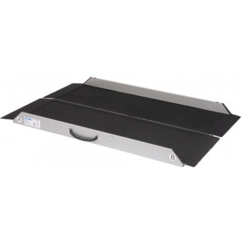 Rampe d'accès simple pliable en aluminium - MX-SF-040 - Longueur jusqu'à 150 cm - Charge max. 300 kg_0
