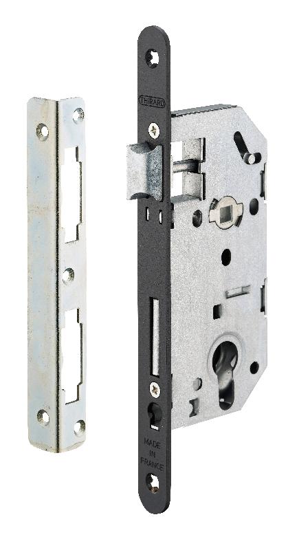 Serrure encastrable Monomax pour porte d'entrée - Têtère affleurante gauche - Réf : 00086835 - Marque THIRARD_0