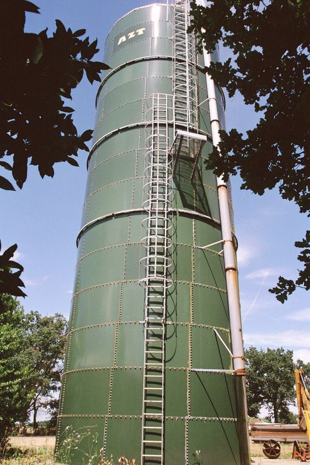 Silo tour agricole pour ensilage de maïs, herbe, luzerne et céréales immatures - Simplex 309m3_0