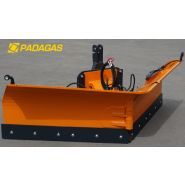 SSVL-M Lames à neige - Padagas - pour tracteurs de 40 ch à 100 ch avec 5 positions de travail et commande hydraulique_0