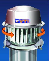 Tourelle d'extraction anti-refouleur - Rota'Tor avec turbine dynamique et dépression améliorée_0