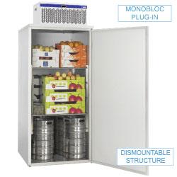 Armoire réfrigérée Refribox Line - ASM/185 + UAC/P1 - Dimensions 935x995x2240 mm_0