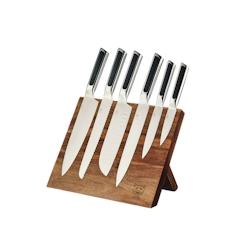 Bjorn Bloc couteaux de cuisine LOKI VANTAA - 7 pièces - noir 3701488307717_0