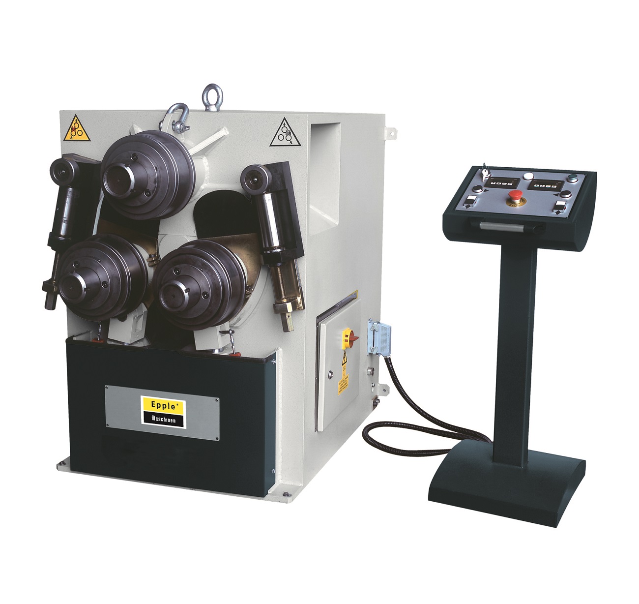 Cintreuse à galets hydraulique E-PW 65 H - 3 galets motorisés - cintrage horizontal et vertical_0