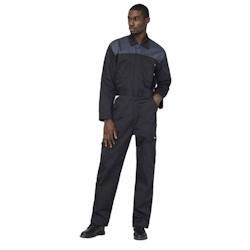 Dickies - Combinaison de travail pour homme noire grise EVERYDAY Noir / Gris Taille M - M noir 5053823466657_0