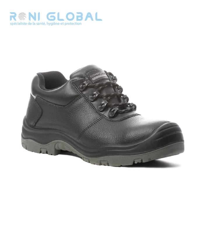 Chaussure basse de sécurité en cuir S3 SRC - FREEDITE COVERGUARD - hydrofuge, embout composite et semelle anti-perforation_0