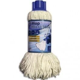 HYGIENE MOP JUPE DE RECHANGE AZURDI EN MICROFIBRE DOUBLE FONCTION - LONGUEUR 40 CM